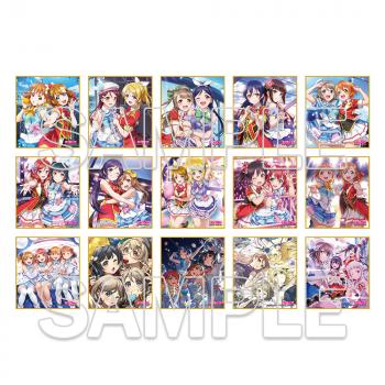 【予約2024年10月】LoveLive!Days５周年記念 ラブライブ！シリーズ LoveLive!Daysコラボレーション表紙トレーディングミニ色紙 KADOKAWA