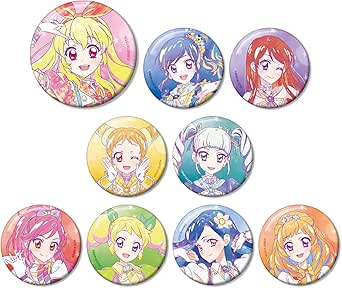 アイカツ！ 10th STORY 〜未来へのSTARWAY〜 トレーディング Ani-Art clear label 缶バッジ 9個入りBOX アルマビアンカ