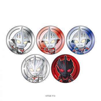 【予約2024年09月】缶バッジ「ウルトラマンネクサス」01/ブラインド(全5種)(ミニキャライラスト) 5パック入りBOX A3