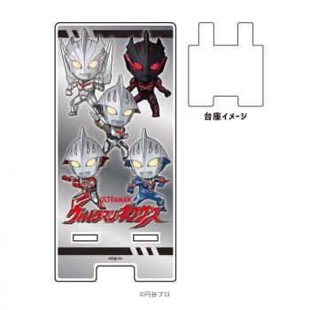 【予約2024年09月】スマキャラスタンド「ウルトラマンネクサス」01/集合デザイン(ミニキャライラスト) A3