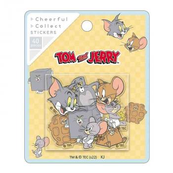 トムとジェリー チアフルコレクトステッカーズ フレークシール TOM＆JERRY