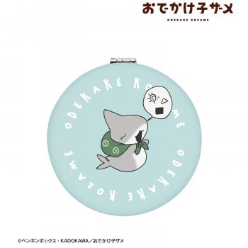 【予約2024年11月】アニメ「おでかけ子ザメ」 子ザメちゃん 丸形折りたたみミラー アルマビアンカ