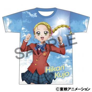 【予約2024年09月】ふたりはプリキュア Max Heart フルグラフィックTシャツ／九条 ひかり ムービック