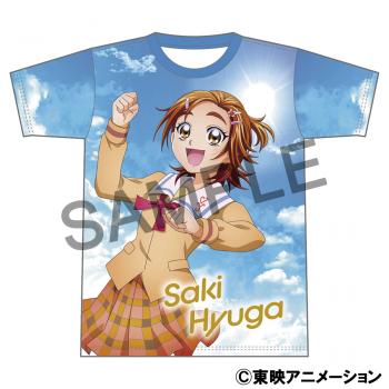 【予約2024年09月】ふたりはプリキュア Splash☆Star フルグラフィックTシャツ／日向 咲 ムービック