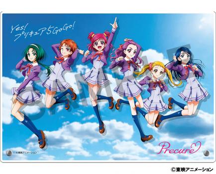 【予約2024年09月】Yes！プリキュア5GoGo！ アクリルアートパネル／のぞみ、りん、うらら、こまち、かれん、くるみ ムービック