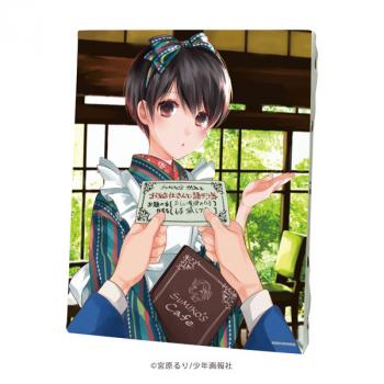 【予約2024年09月】キャンバスボード「僕らはみんな河合荘」05/河合 律 お給仕さんver.(描き下ろしイラスト) A3