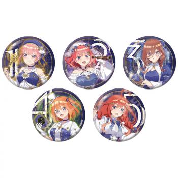 【予約2024年10月】「五等分の花嫁∽」 ホロスコープ 缶バッジ 5パック入りBOX GRANUP