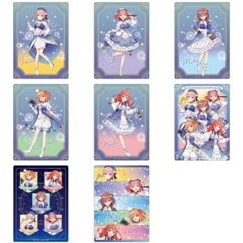 【予約2024年10月】「五等分の花嫁∽」 ホロスコープ B5下敷き 8パック入りBOX GRANUP