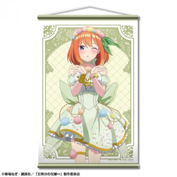 【予約2024年10月】五等分の花嫁∽ B2タペストリー デザイン04(中野四葉/花の妖精ver.)【描き下ろし】 ライセンスエージェント