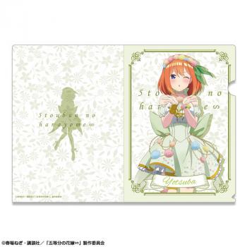 【予約2024年10月】五等分の花嫁∽ クリアファイル デザイン04(中野四葉/花の妖精ver.)【描き下ろし】 ライセンスエージェント