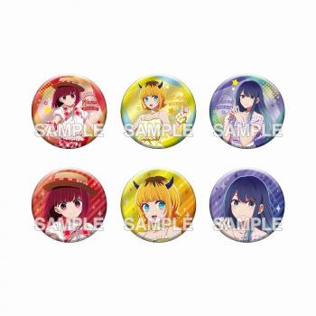 【予約2024年12月】【推しの子】きらきら缶バッジコレクション＋75 Summer ver. B 6パック入りBOX KADOKAWA