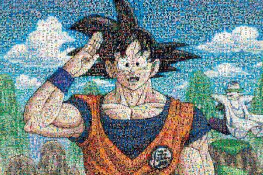 1000-346　ドラゴンボールＺ　モザイクアート ドラゴンボールＺ