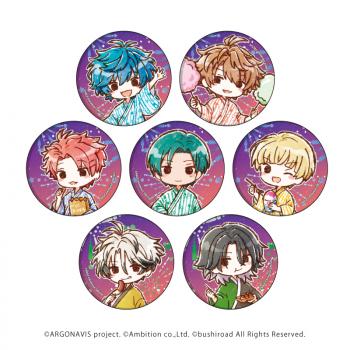 【予約2024年10月】缶バッジ「アルゴナビス -キミが見たステージへ-」04 夏祭りver.(グラフアートイラスト) 7パック入りBOX A3