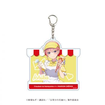 【予約2024年10月】デカアクリルキーホルダー「五等分の花嫁∽」26/一花 クレープ店員ver.(描き下ろしイラスト) A3