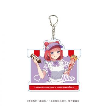 【予約2024年10月】デカアクリルキーホルダー「五等分の花嫁∽」27/二乃 クレープ店員ver.(描き下ろしイラスト) A3