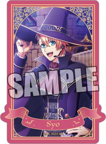 【予約2024年10月】うたの☆プリンスさまっ♪ Shining Live サテンステッカー Eternal Halloween Spooktacular アナザーショットVer.「来栖 翔」 ブロッコリー