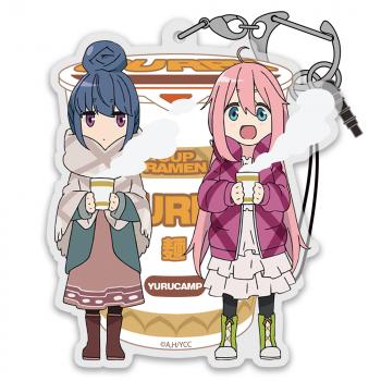 【予約2024年11月】『ゆるキャン△』 リン＆なでしこ カレーめん アクリルマルチキーホルダー コスパ