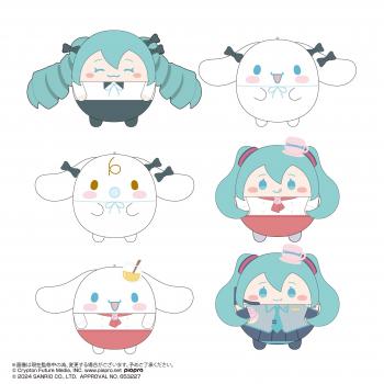 【予約2024年11月】初音ミク×シナモロール ふわコロりん2 6パック入りBOX マックスリミテッド