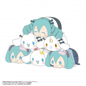 【予約2024年11月】初音ミク×シナモロール ぽてコロマスコット2 6パック入りBOX マックスリミテッド