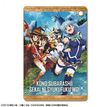 【予約2024年10月】映画 この素晴らしい世界に祝福を！紅伝説 レザーパスケース デザイン01(集合) ライセンスエージェント