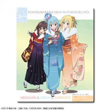 【予約2024年10月】映画 この素晴らしい世界に祝福を！紅伝説 ラバーマウスパッド デザイン01(集合) ライセンスエージェント