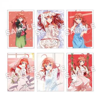 【予約2024年10月】五等分の花嫁∽／ブロマイド6枚セット／中野五月 TBSグロウディア