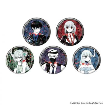 【予約2024年10月】ホログラム缶バッジ(57mm)「リィンカーネーションの花弁」01 10周年ver.(描き下ろしイラスト) 5パック入りBOX A3