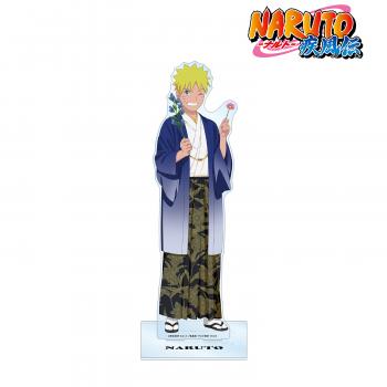 【予約2025年01月】NARUTO-ナルト- 疾風伝 描き下ろし うずまきナルト 特大アクリルスタンド ＜うちはサスケ バースデーver.＞ アルマビアンカ