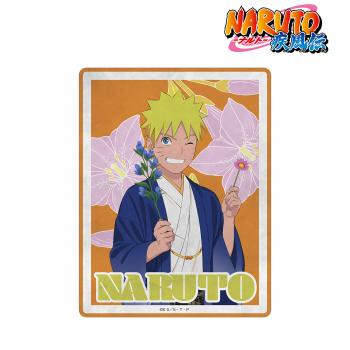 【予約2025年01月】NARUTO-ナルト- 疾風伝 描き下ろし うずまきナルト トラベルステッカー ＜うちはサスケ バースデーver.＞ アルマビアンカ