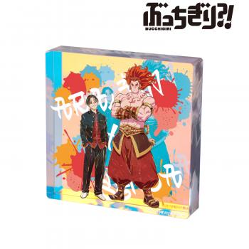 【予約2025年01月】TVアニメ『ぶっちぎり?!』 灯 荒仁&千夜 Ani-Art オーロラアクリルブロック アルマビアンカ