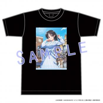 【予約2024年10月】ようこそ実力至上主義の教室へ Tシャツ 堀北鈴音(ロング) M 松本商事