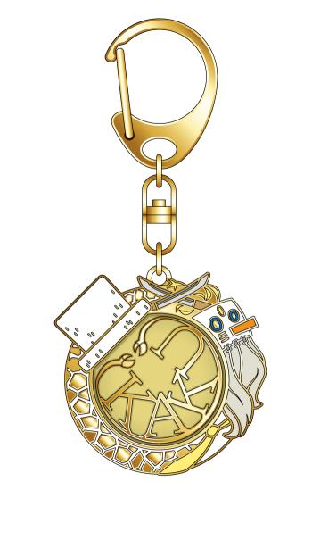 【予約2024年12月】ONE PIECE シンボルモチーフキーホルダー／カク ムービック