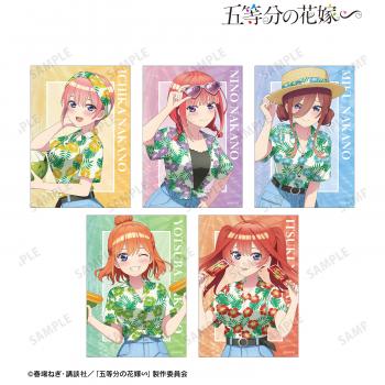 【予約2024年12月】五等分の花嫁∽ 描き下ろし アロハシャツver. ブロマイド5枚セット アルマビアンカ