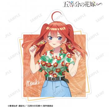 【予約2024年12月】五等分の花嫁∽ 描き下ろし 中野五月 アロハシャツver. トラベルステッカー アルマビアンカ