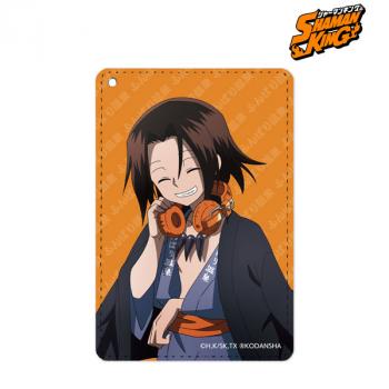 【予約2024年12月】TVアニメ『SHAMAN KING』 描き下ろしイラスト 麻倉 葉 ふんばり温泉浴衣ver. 1ポケットパスケース アルマビアンカ