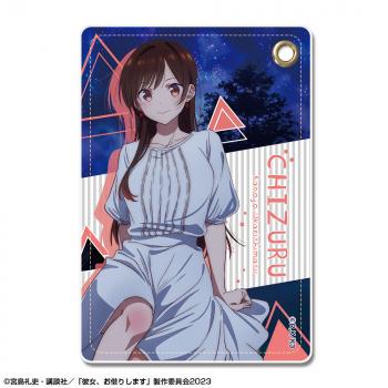 【予約2024年10月】彼女、お借りします レザーパスケース Ver.3 デザイン01(水原千鶴/A) ライセンスエージェント