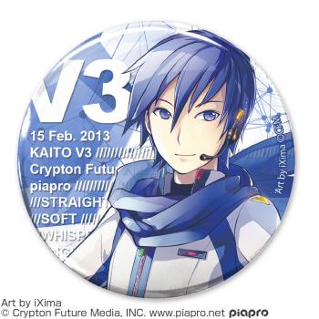 【予約2024年12月】KAITO V3 KAITO V3 65mm缶バッジ コスパ