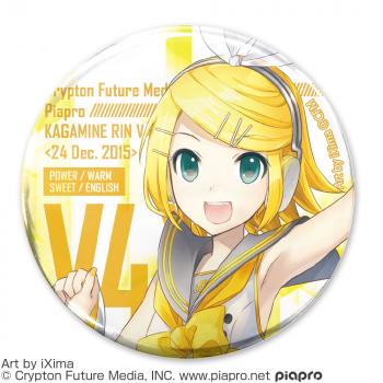 【予約2024年12月】鏡音リン・レン V4X 鏡音リン V4X 65mm缶バッジ コスパ