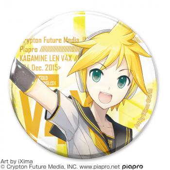 【予約2024年12月】鏡音リン・レン V4X 鏡音レン V4X 65mm缶バッジ コスパ