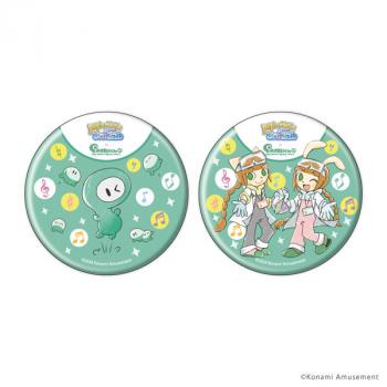 【予約2024年10月】缶バッジ2個セット「pop'n music UniLab&PASELIくん」01/ミミ&ニャミ&PASELIくん(グラフアートイラスト) A3