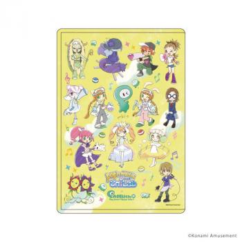 【予約2024年10月】キャラクリアケース「pop'n music UniLab&PASELIくん」02/散りばめデザイン(グラフアートイラスト) A3