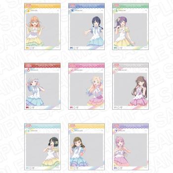 【予約2024年10月】ラブライブ！蓮ノ空女学院スクールアイドルクラブ SNS風クリアスナップ レインボーシフォン ver セット コンテンツシード