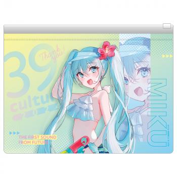 【予約2024年11月】39Culture 2024 FES ビニールポーチ / 初音ミク キャラバン