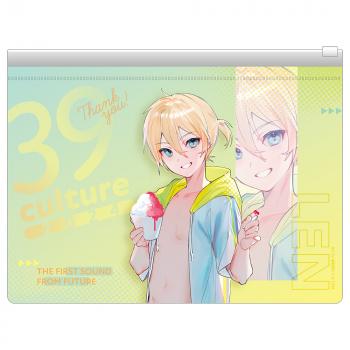 【予約2024年11月】39Culture 2024 FES ビニールポーチ / 鏡音レン キャラバン