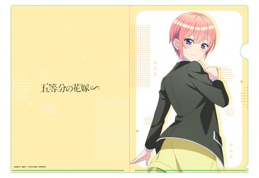 【予約2024年11月】五等分の花嫁∽ 【描き下ろし】クリアファイル 一花（階段見返りVer.） エムズファクトリー