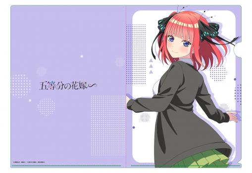 【予約2024年11月】五等分の花嫁∽ 【描き下ろし】クリアファイル 二乃（階段見返りVer.） エムズファクトリー