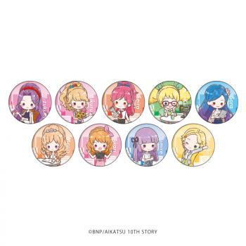 【予約2024年10月】缶バッジ「アイカツ！」09/オフィスガールver. トレーディング (グラフアートイラスト) 9パック入りBOX A3