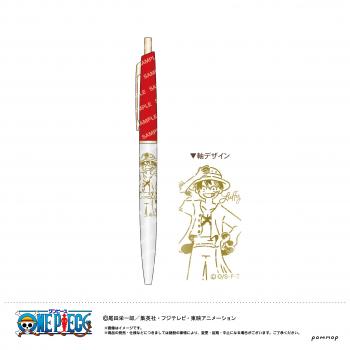 【予約2024年10月】ONE PIECE ボールペン-ゆるスタ第2弾-（A ルフィ） POMMOP