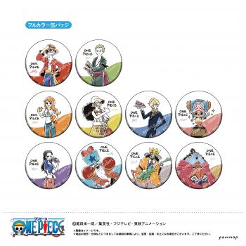 【送料無料】ONE PIECE 缶バッジコレクション-ゆるスタ第2弾- 11パック入りBOX POMMOP【予約2024年10月】