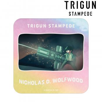 【予約2025年02月】TVアニメ「TRIGUN STAMPEDE」 ニコラス・D・ウルフウッド ゆるコマ オーロラステッカー ver.B アルマビアンカ